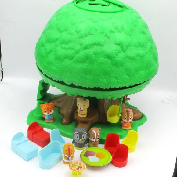 Kenner Tree Tots Magic Tree House 15 figures Playset Accessories Vitg 1975 - Picture 1 of 5